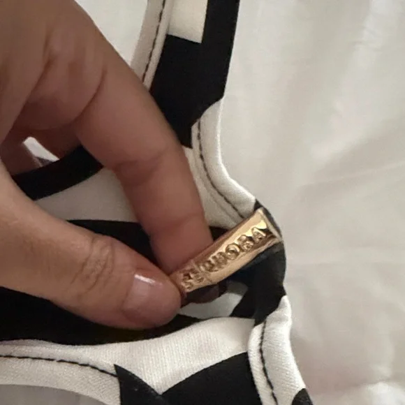 Sephora Monochrome Striped Cosmetic Bag - Picture 3 of 3